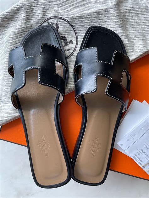 fake hermes oran vs real|hermes oran slides real.